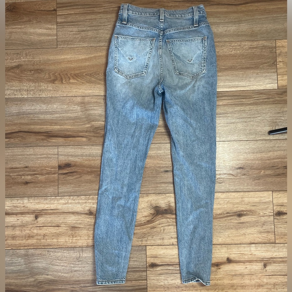 Hudson Centerfold Extreme High-Rise Super Skinny Ankle Jeans "Peacemaker" wash - Picture 11 of 13